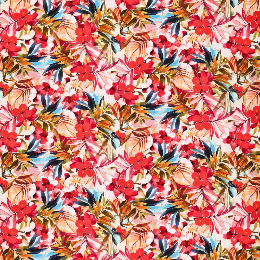 20650 Digi Tropical Florals Linno