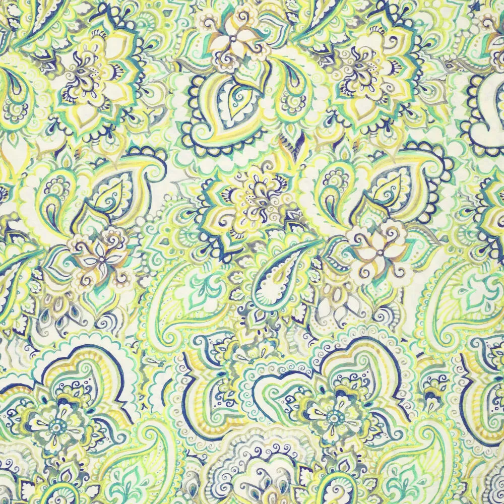 21677 Digi Paisley Garden Rayon