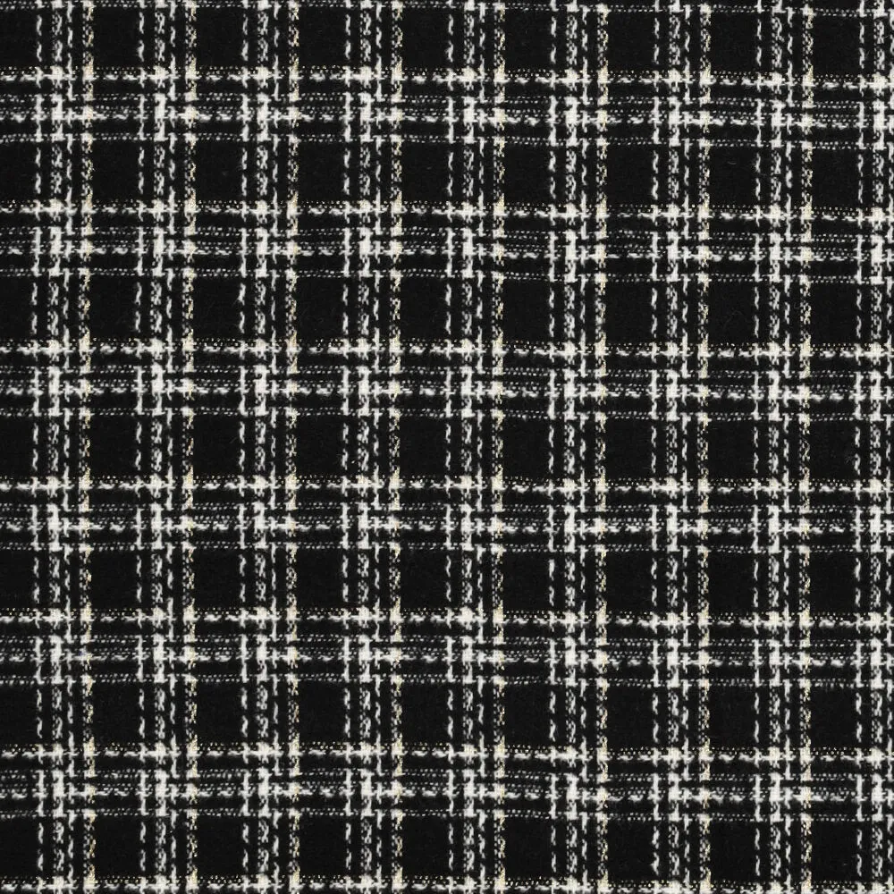 22115 Recycled Woolen Blend Sjanel Checks 