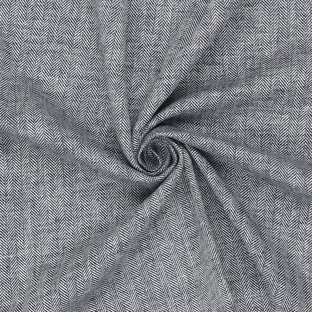 90028 Linen Cotton Herringbone