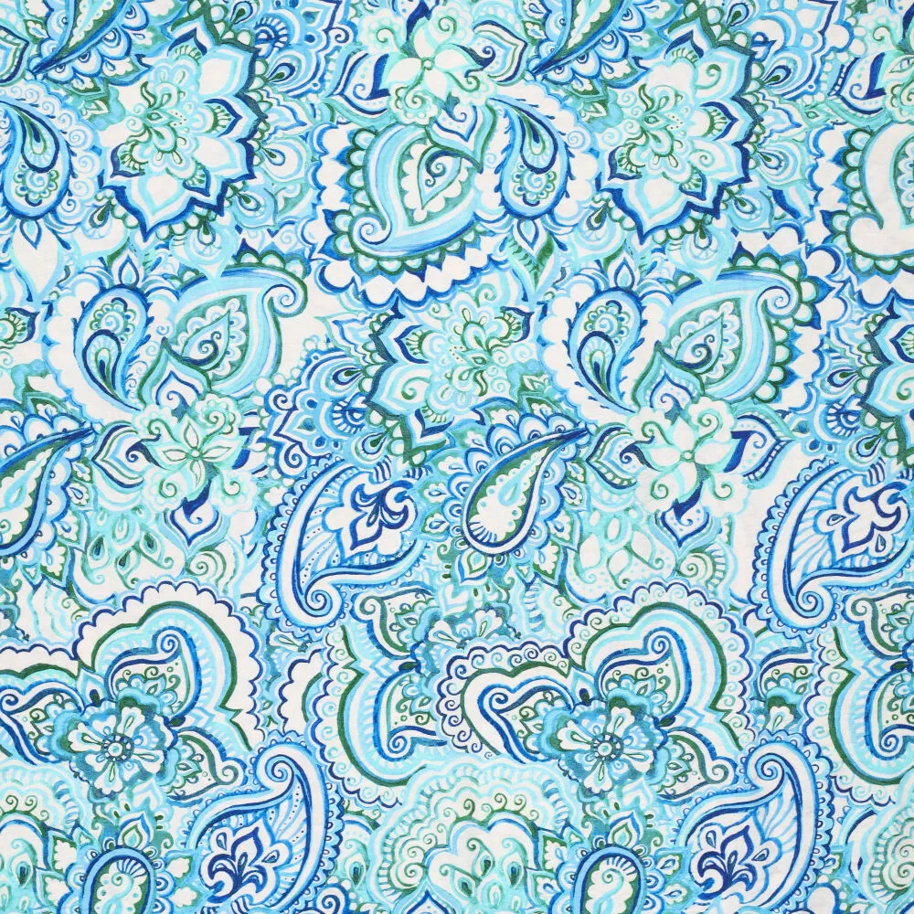 21677 Digi Paisley Garden Rayon